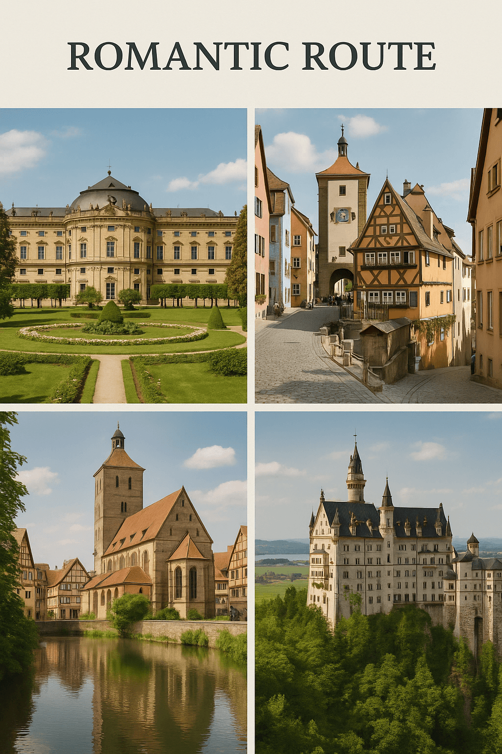 Almanya’nın Romantik Yolu: Masalsı Bir Seyahat Deneyimi